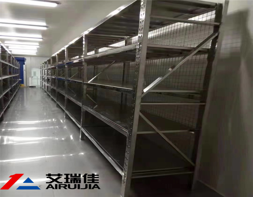 无锡不锈钢货架---无锡某包装有限公司  